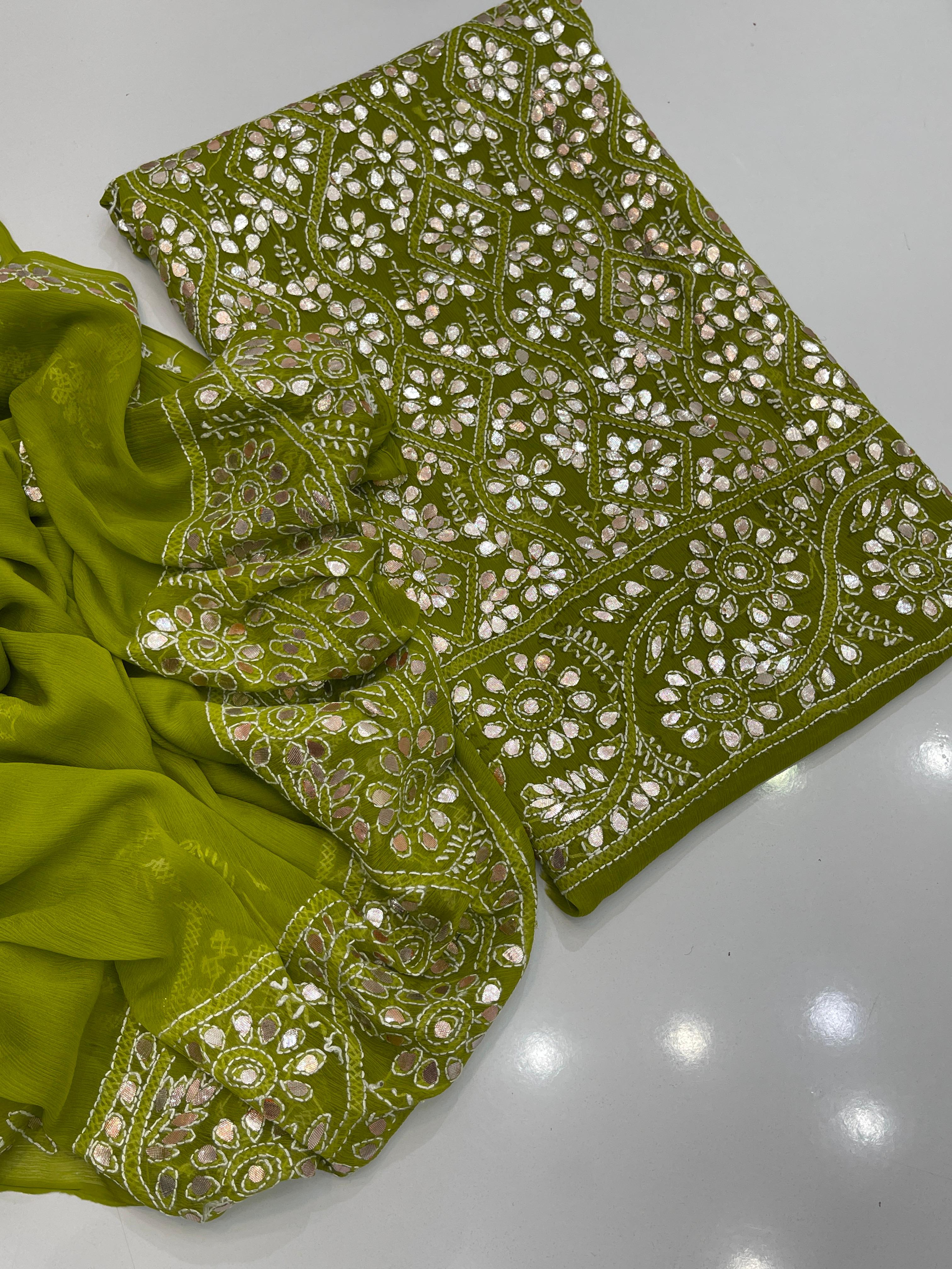 Hand made  Beautiful Press Gotta shadow Chicken jall Suits