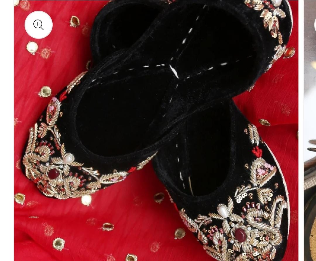 Fancy  Embroidered khussa KHF#3