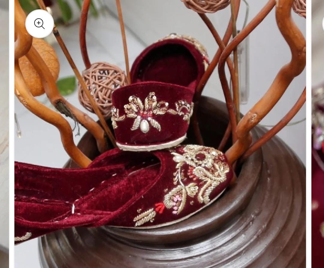 Fancy  Embroidered khussa KHF#2