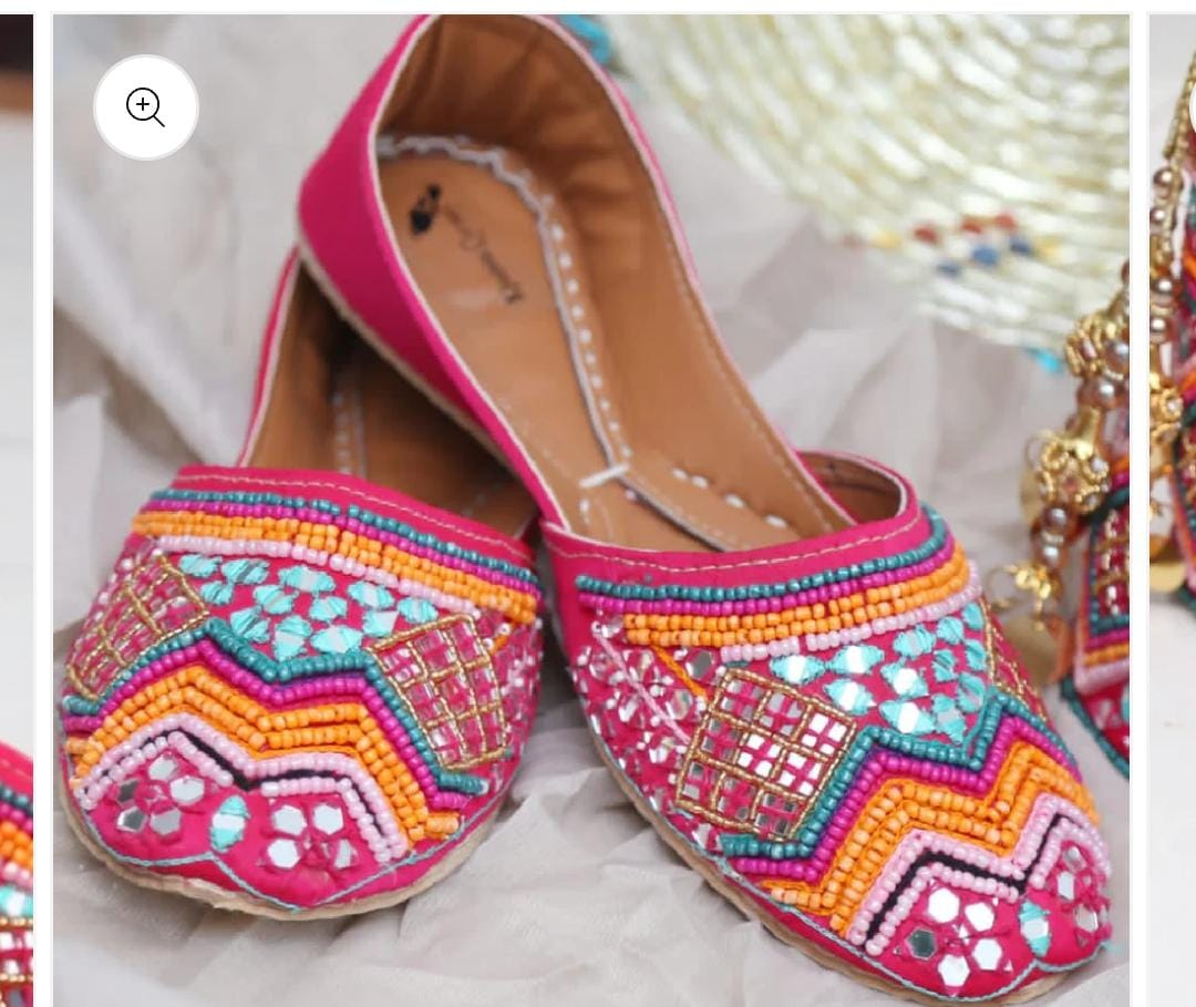Fancy  Embroidered khussa KHF#5