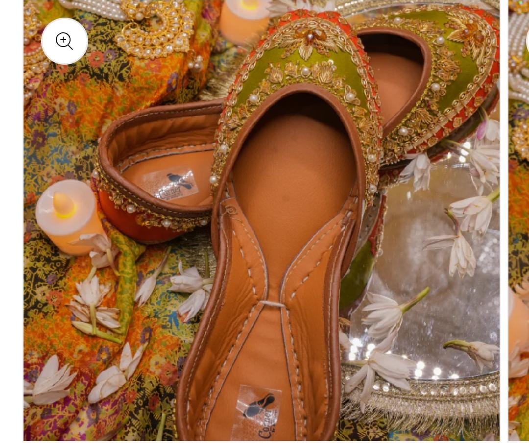 Fancy  Embroidered khussa KHF#9