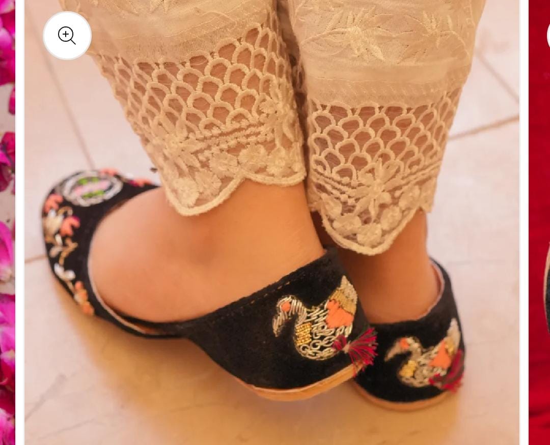 Fancy  Embroidered khussa KHF#6