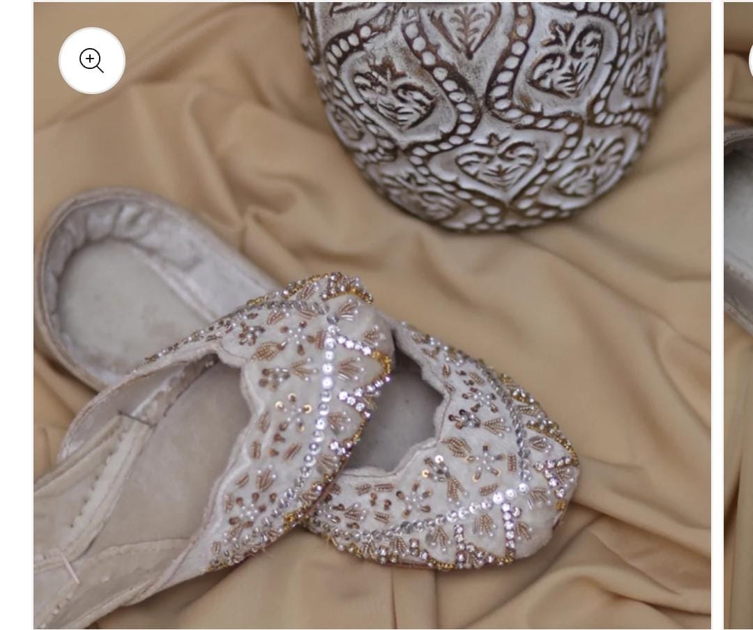Fancy  Embroidered khussa KHF#11