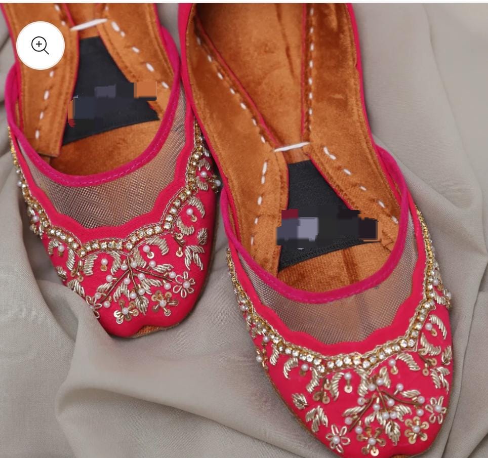 Fancy  Embroidered khussa KHF#15