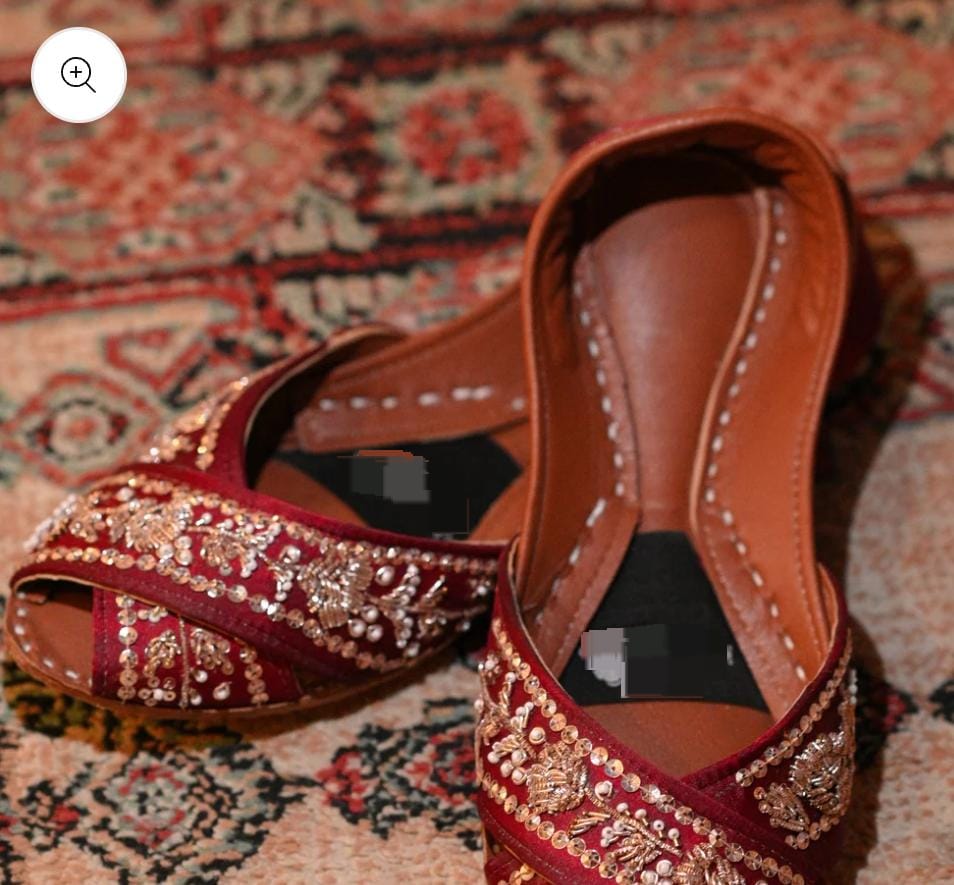 Fancy  Embroidered khussa KHF#20