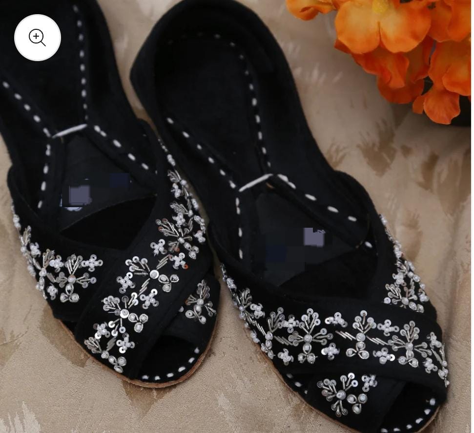 Fancy  Embroidered khussa KHF#25