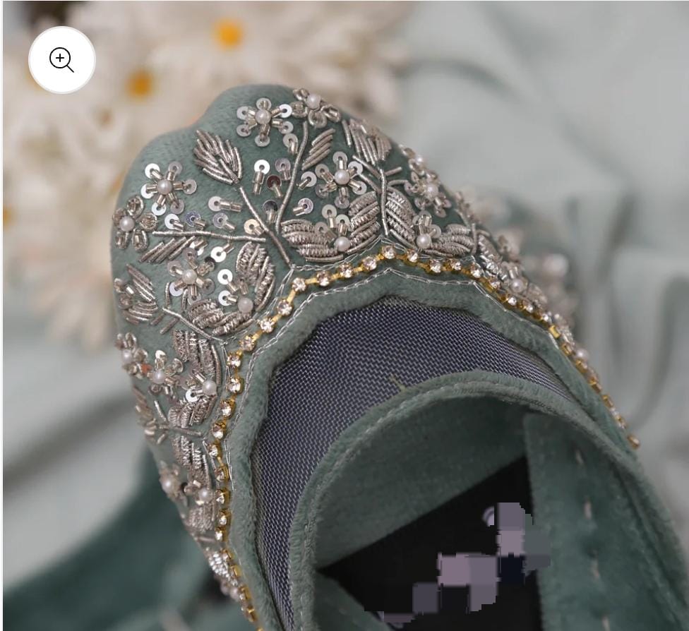 Fancy  Embroidered khussa KHF#16