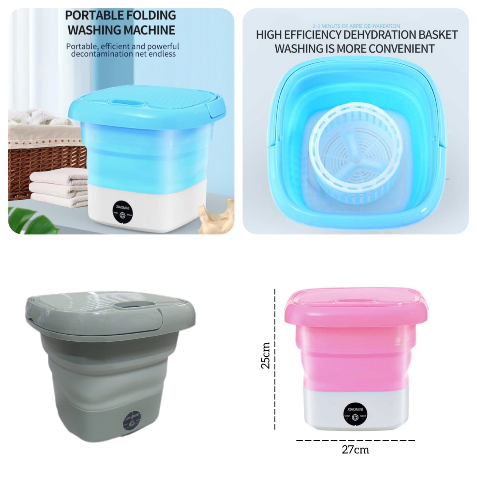 Portable Folding Washing Machine