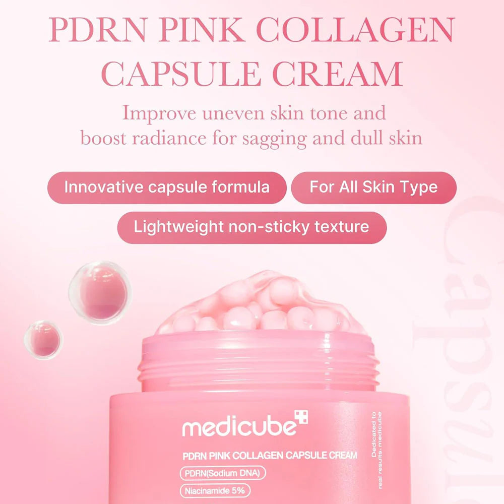 Medicube - PDRN Pink Collagen Capsule Cream - 55g