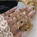 ShowCase 15 Pcs Rings set For Girls Wedding Anniversary Rings for Girls Imported High Quality Latest design 15 Pieces Rings Set for Girls and women – Fashion Jewelry