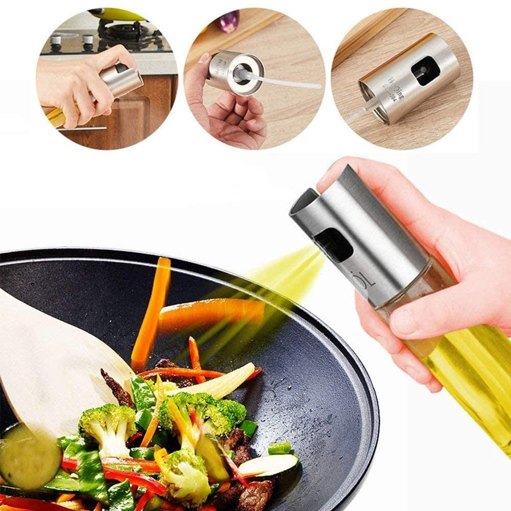 Glass Oil Sprayer Bottle Pump