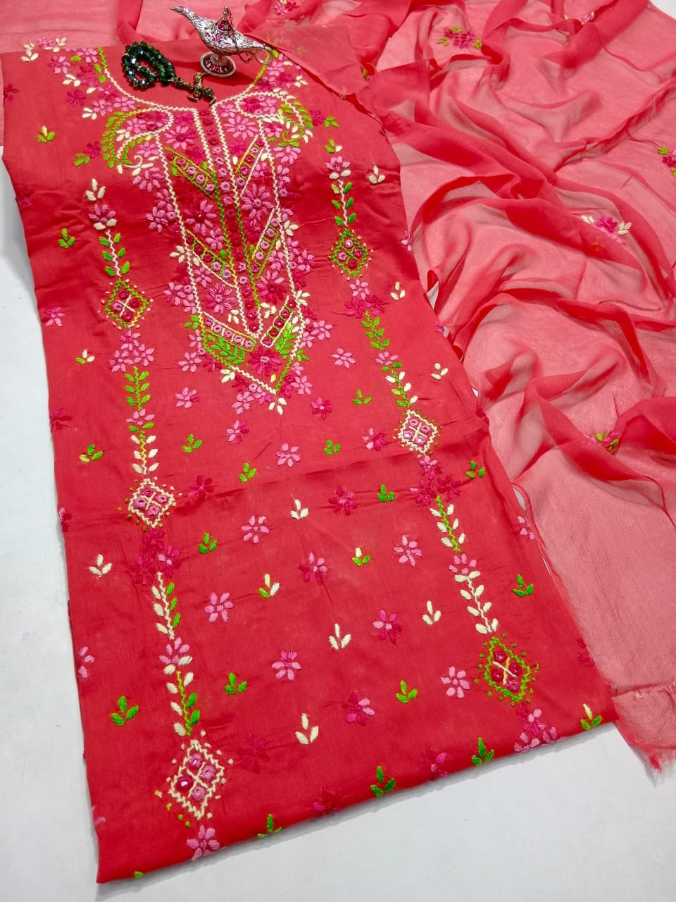 HandWork Pakka Tanka+Mirror Work
