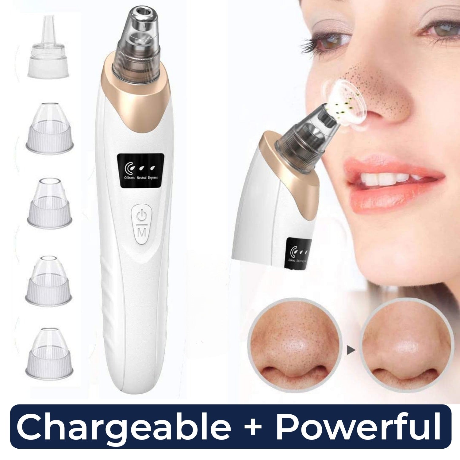 5 in 1 Acne Pore Cleaner , Blackhead Remove , Pore vaccume