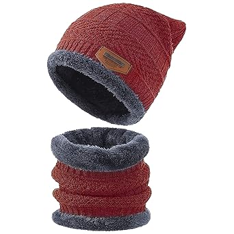 Buy 1 get 1 free winter cap set(random color)