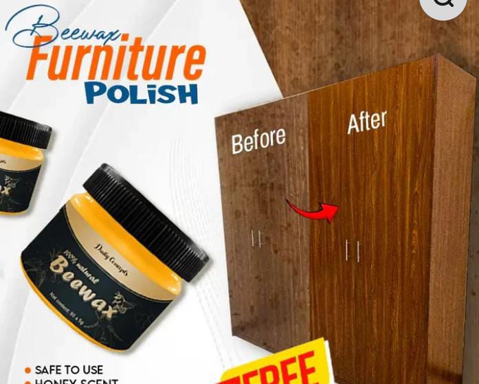 Beeswax Wooden Furniture Polish Cream – Bring Back the Natural Shine!