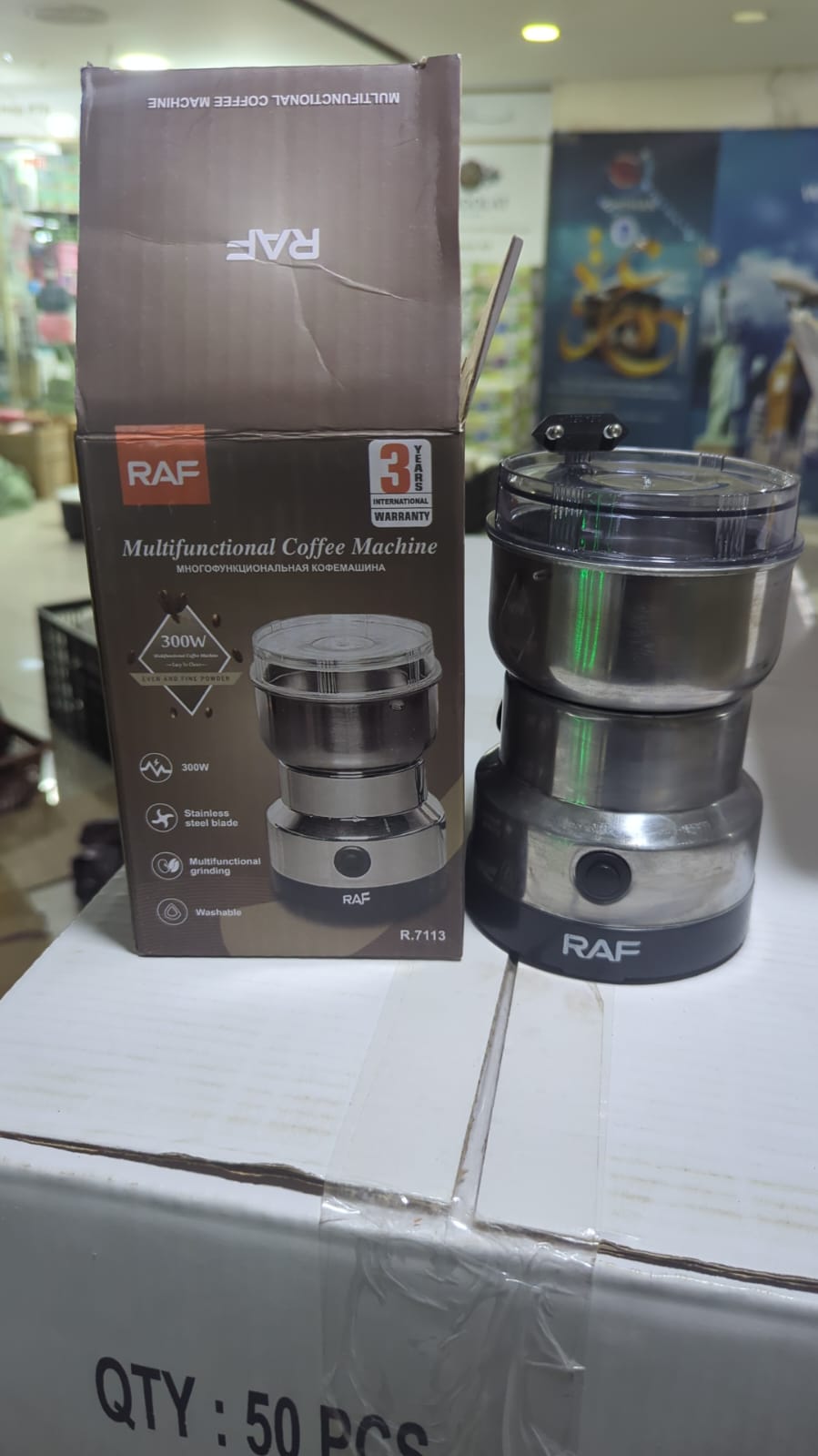 RAF Electric Coffee & Masala Grinder