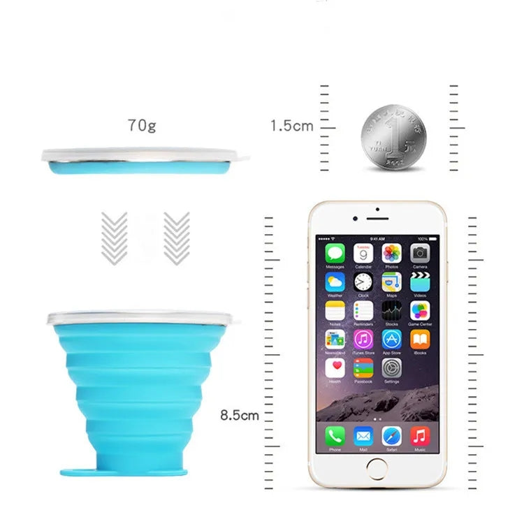 Silicone Foldable Glass