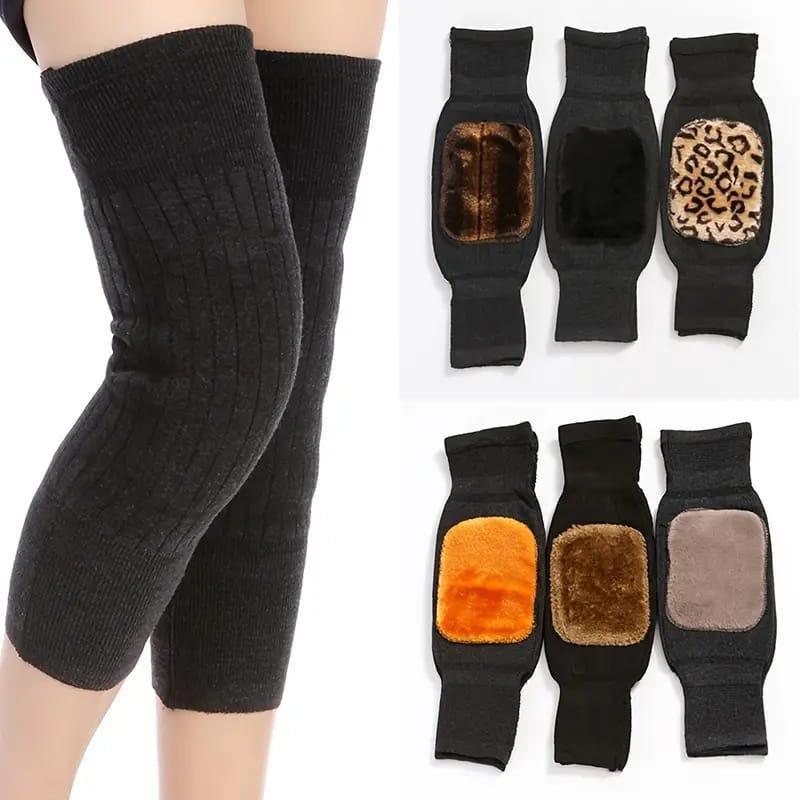 Warm Wool Knee Pads (Pair)